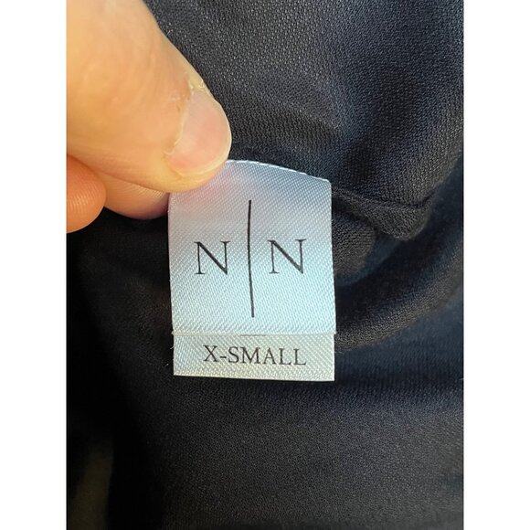 Neu Nomads Black Shirt Dress XS Cocoon Dress Long Sleeve - Picture 9 of 10